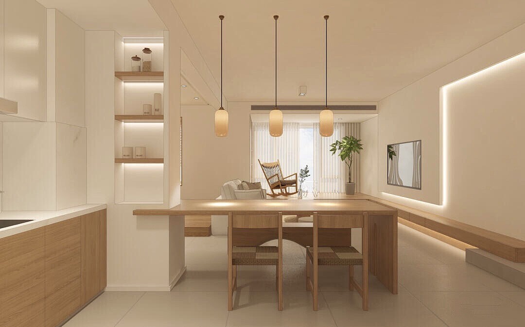 现代原木风,慵懒温馨小家