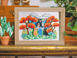 都快忘了還有個(gè)站酷，發(fā)發(fā)最近的客定吧