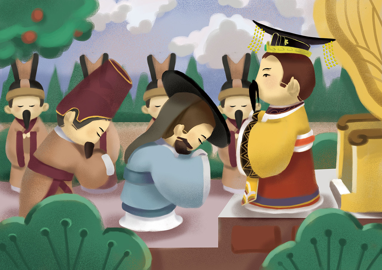 舜帝ip形象以及插画