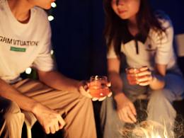 果酒|篝火|幕天喝酒的小惬意