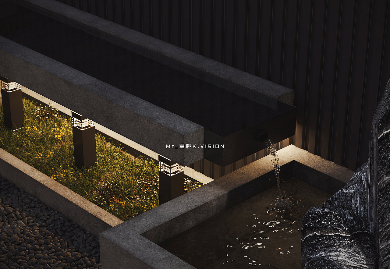 室外园林建筑表现（图ZMjcyNjAyNTAw） - 家装设计 - 站酷设计师Mr_黑桃k原创素材 - 站酷ZCOOL