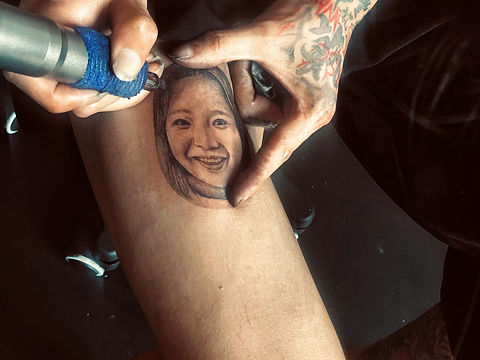 自己扎自己