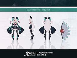 名動(dòng)漫角色原畫(huà) 學(xué)生作品