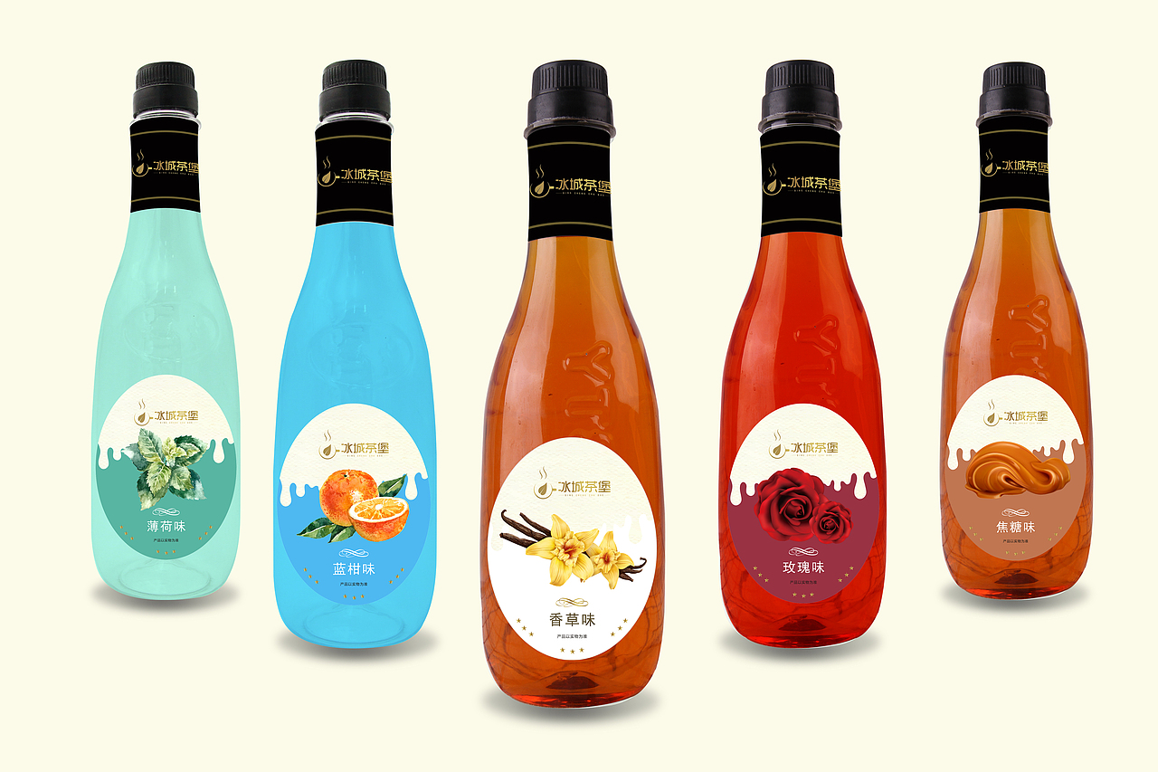 冰城茶堡系列包装（图ZMTI4MTE5MjE2） - 包装 - 站酷设计师吹牛老爹爹哈哈原创素材 - 站酷ZCOOL