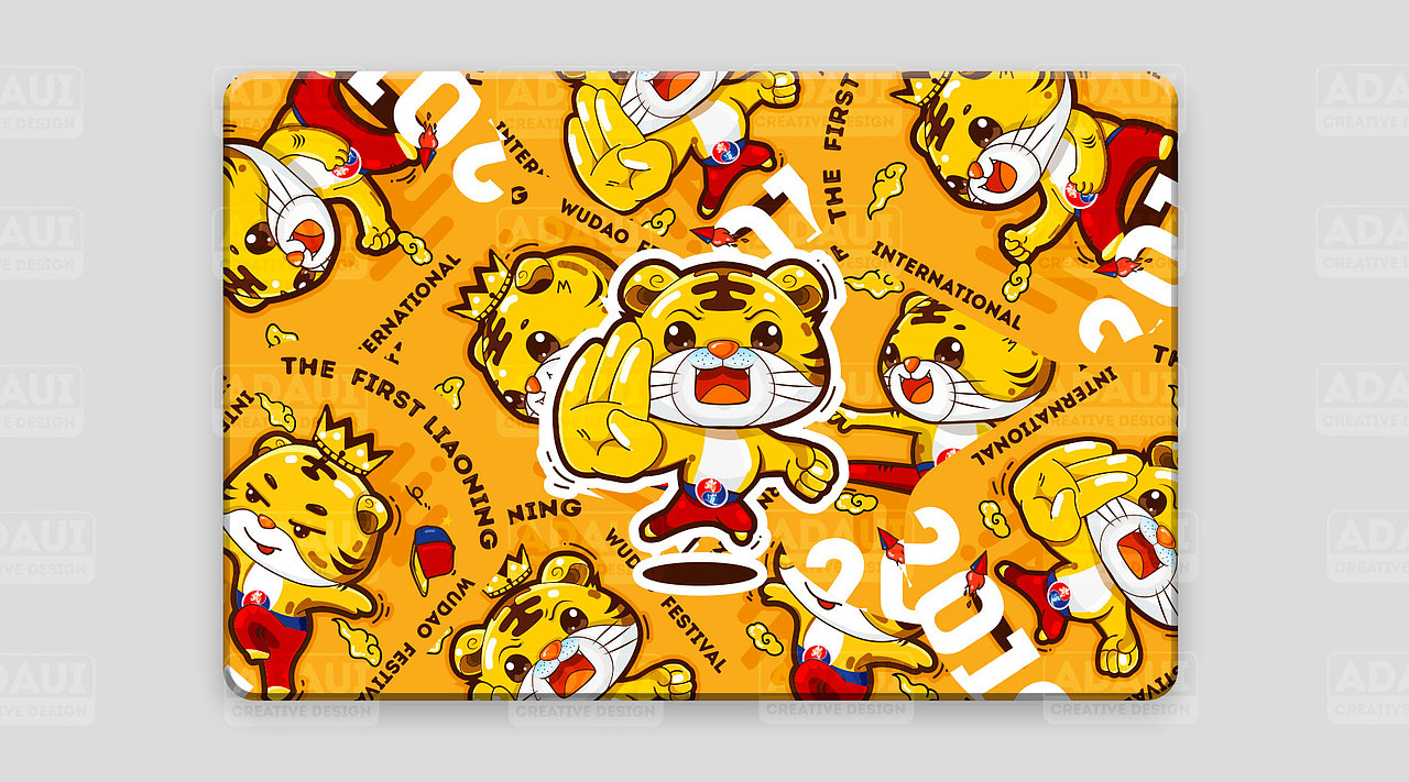 武道节大会的吉祥物形象（图ZMTcxMzQ4ODky） - 品牌 - 站酷设计师ADA设计原创素材 - 站酷ZCOOL