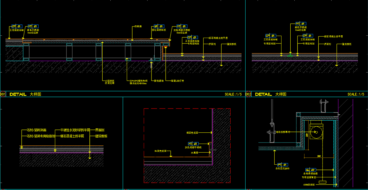 某办公室项目图纸深化