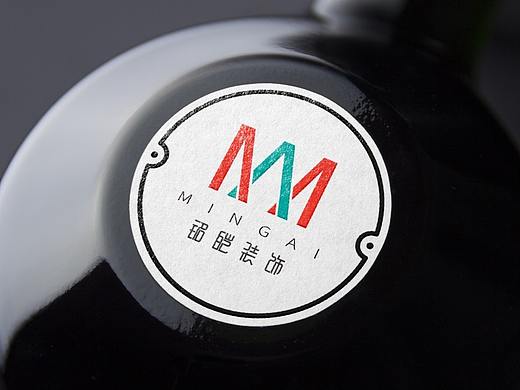 铭皑装饰logo设计提案