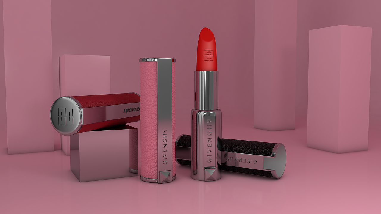 c4d口红建模(纪梵希)|三维|产品|z100019811 - 原创作品 - 站酷