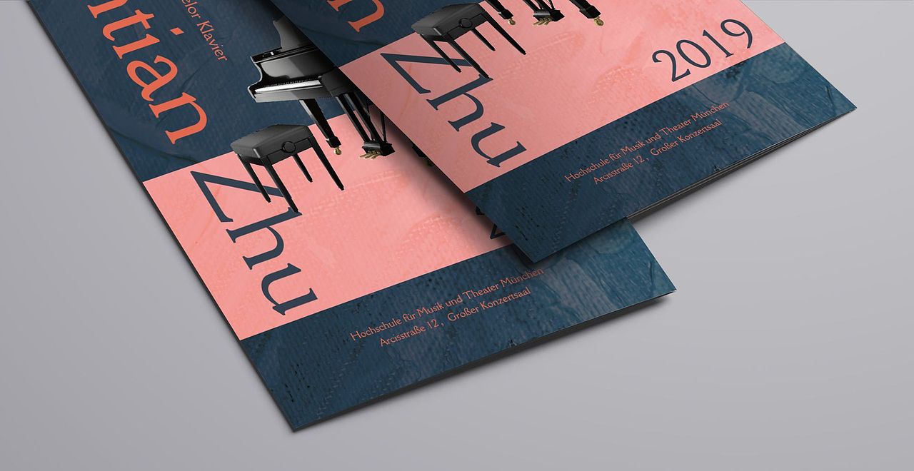 三折页设计|德国一音乐会的宣传折页设计（图ZMjIyMzczMTAw） - 宣传物料 - 站酷设计师山青姐姐V女王原创素材 - 站酷ZCOOL