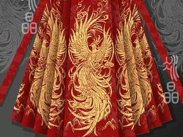 汉服设计·织金马面裙·凤舞九天