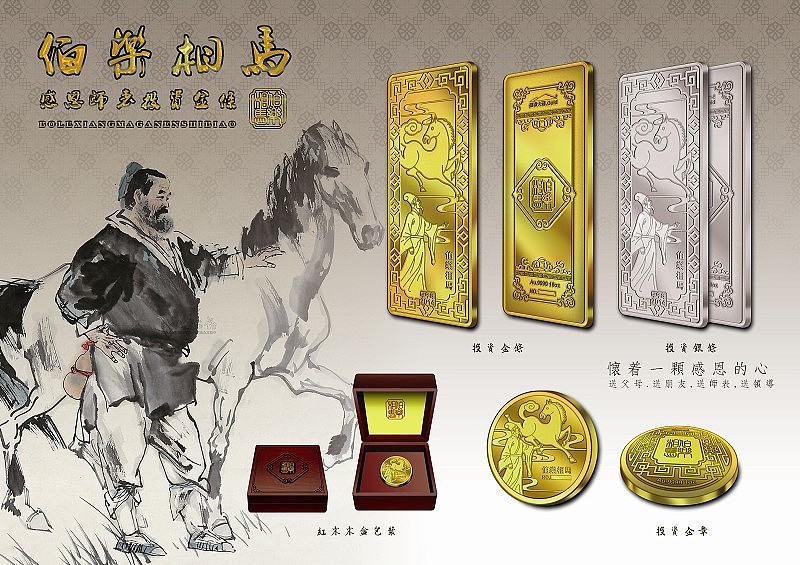 2013年研发《伯乐相马》投资品(金银条)