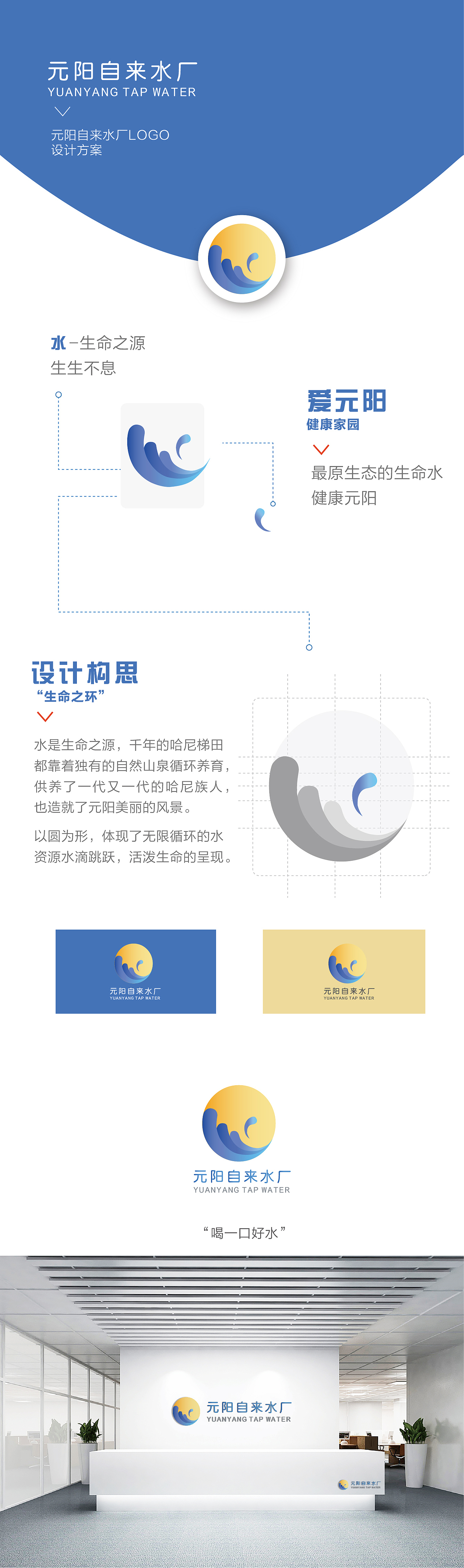 元阳：城乡投logo、自来水logo（图ZMTAxODUwOTE2） - Logo - 站酷设计师萨耳tree原创素材 - 站酷ZCOOL