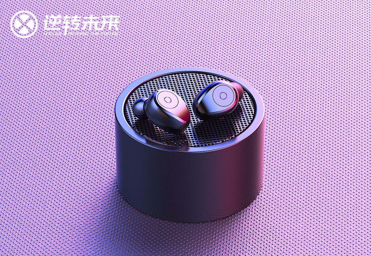 蓝牙耳机keyshot渲染