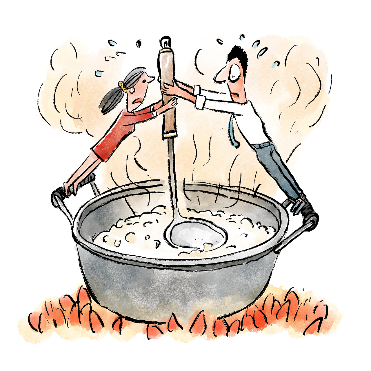 漫画:自己的婚姻 自己烩