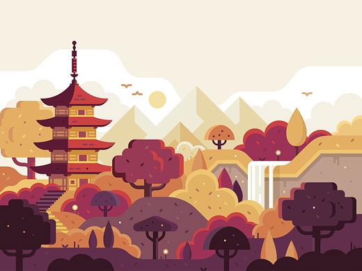 落霞与孤鹜齐飞