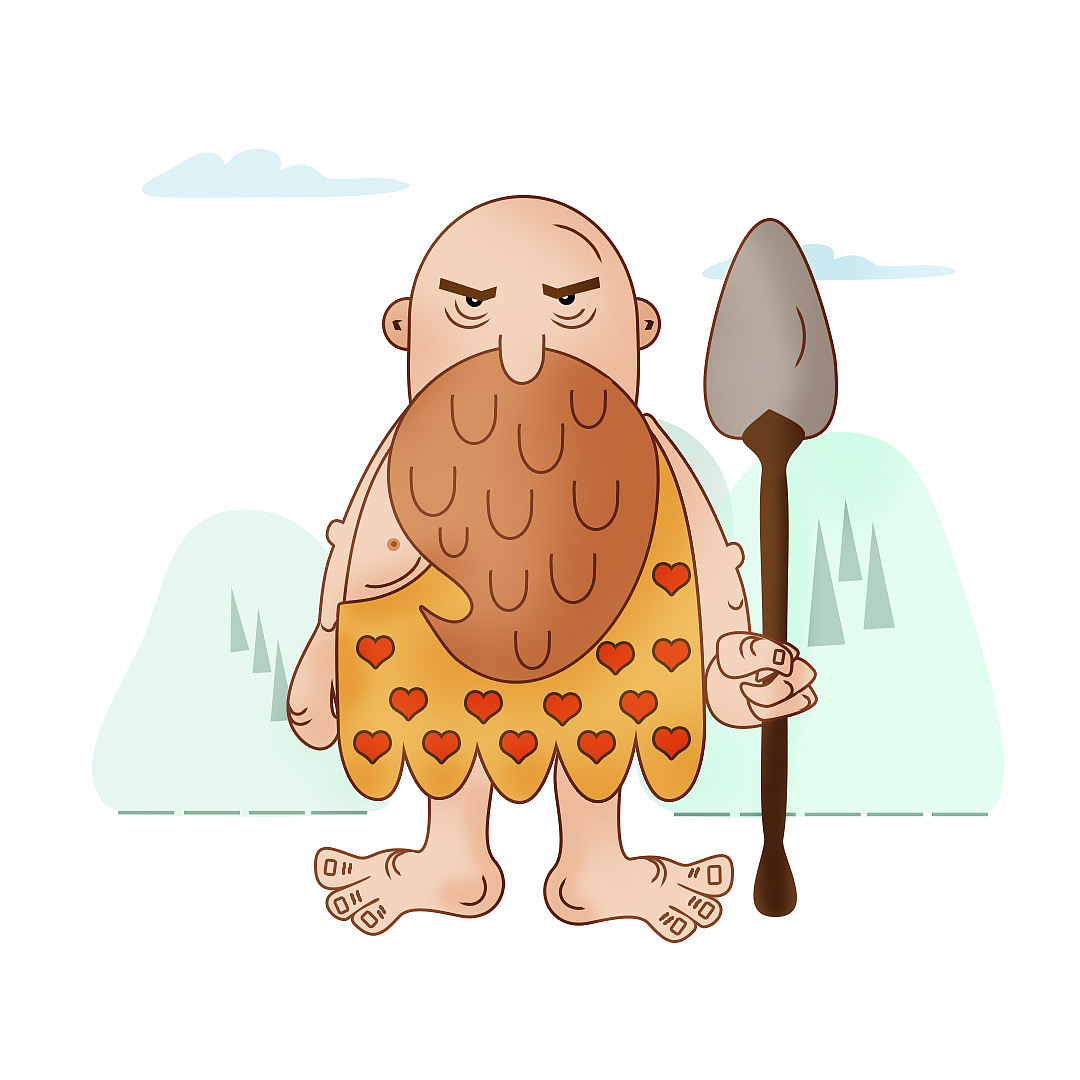 鼠绘-花胡子山人