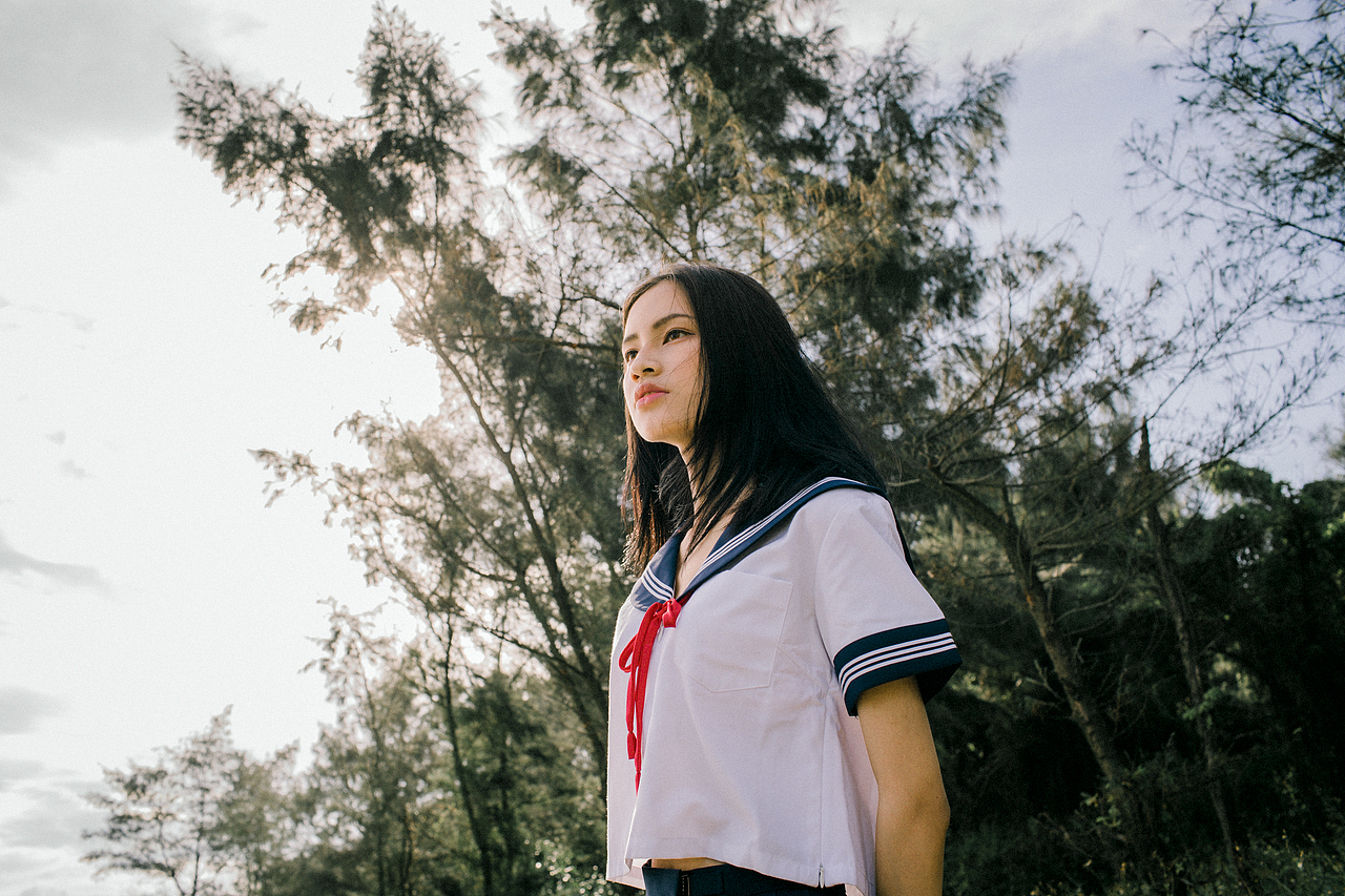 没有带T2来海边