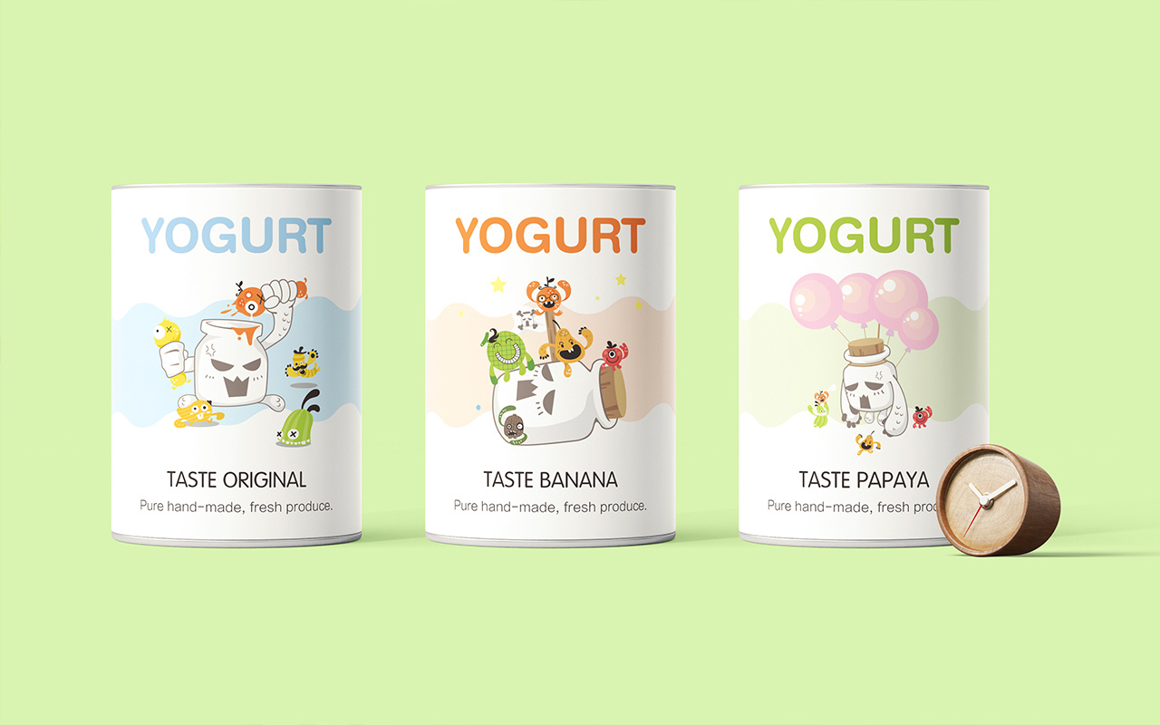 UMOON悠牧优 手工酸奶品牌形象升级