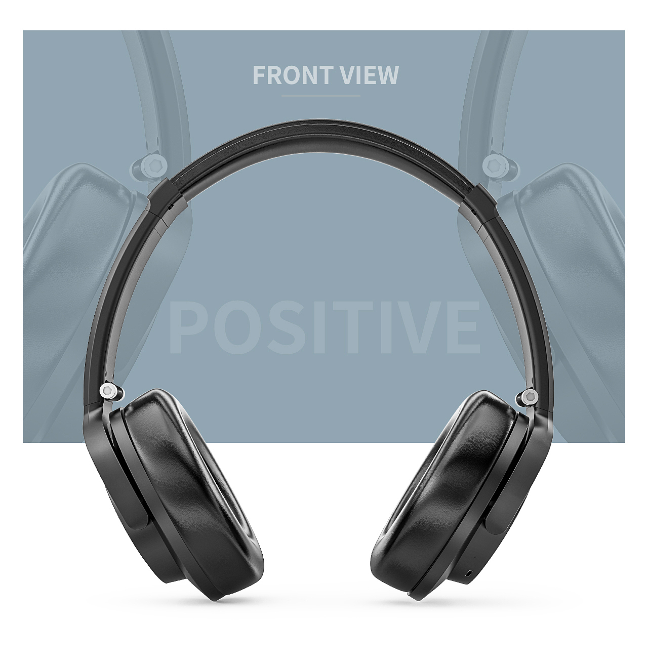 蓝牙折叠式耳机[建模+渲染]