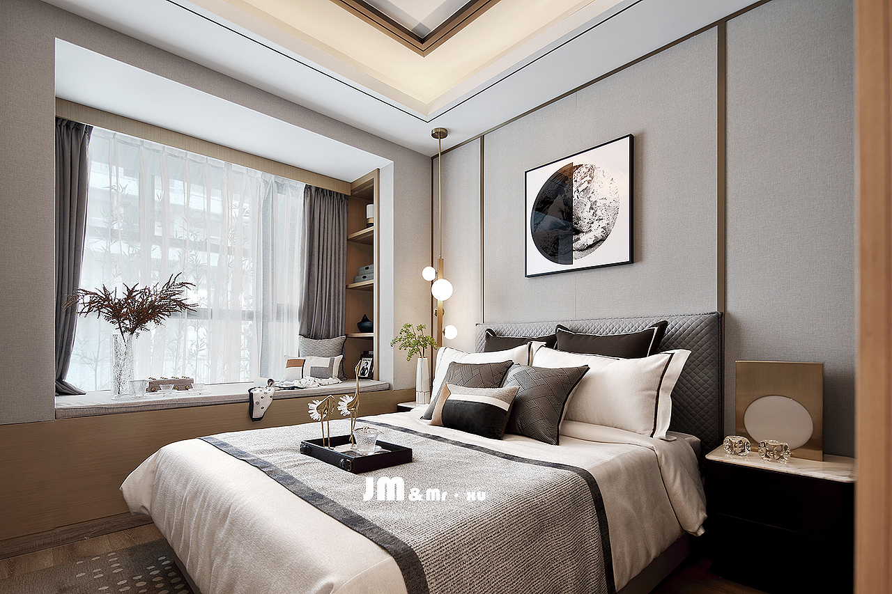 现代-轻奢（图ZMjM0NTAzNDQ0） - 家装设计 - 站酷设计师Mr丶麋鹿原创素材 - 站酷ZCOOL