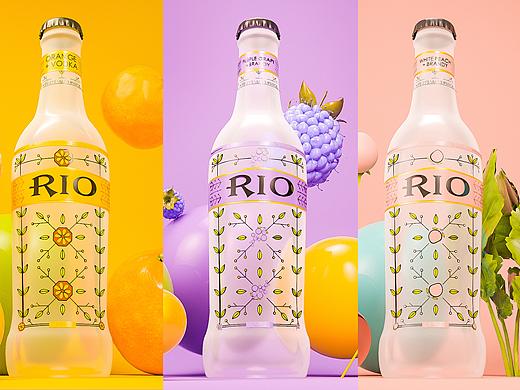 “RIO故事小酒馆” 包装设计 作品