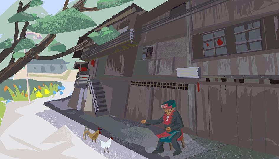 盘瑶红罗花帐插画（图ZMzQ4MTQ4ODI4） - 其他平面 - 站酷设计师志_超原创素材 - 站酷ZCOOL
