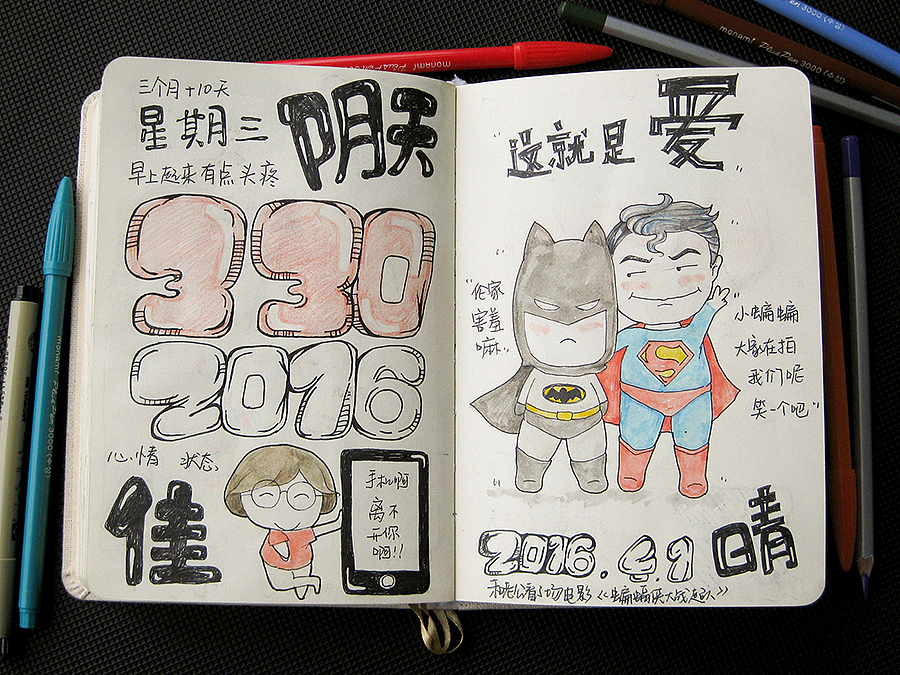 涂鸦小绘本—我的怀孕日志