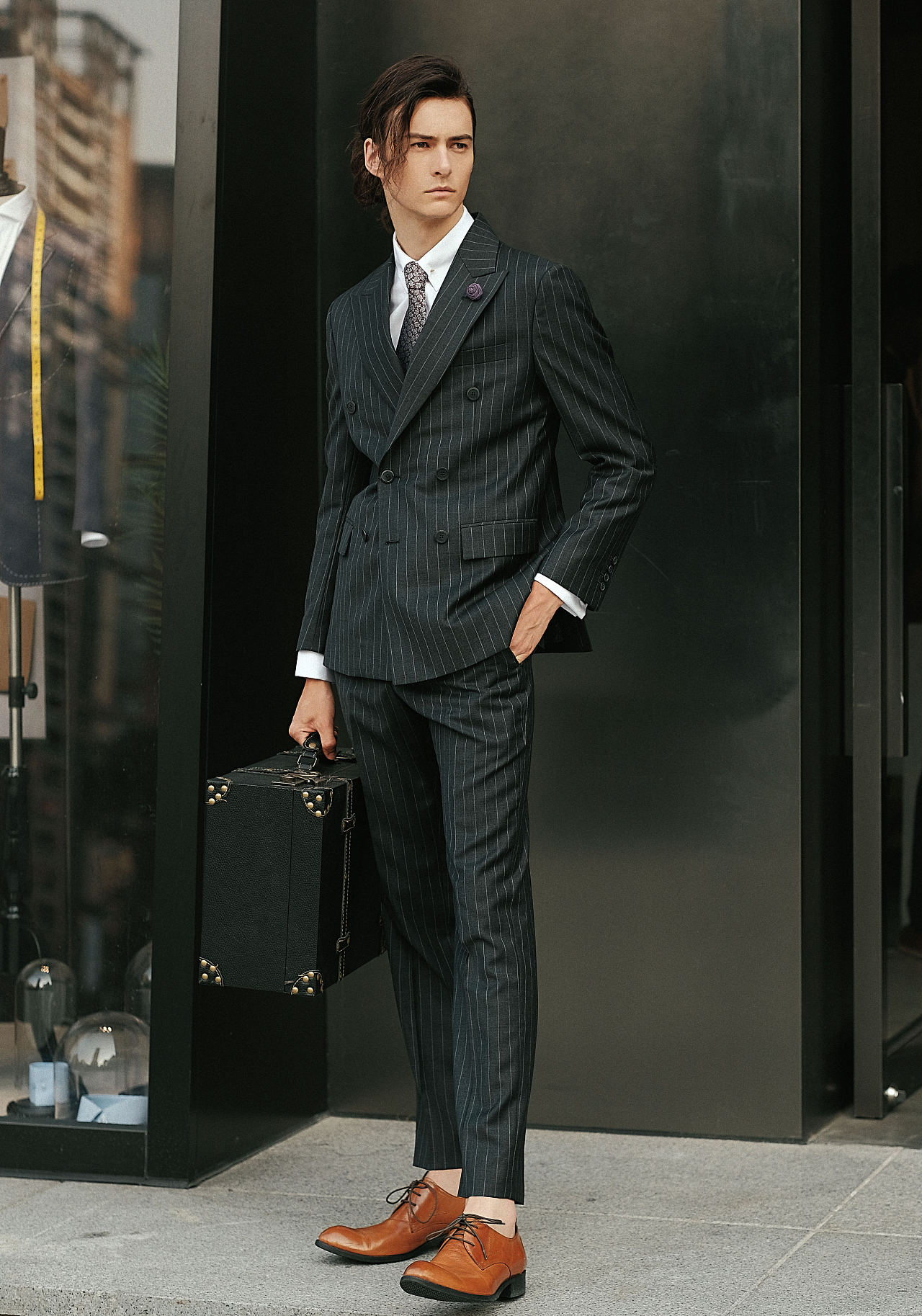 穿起大人的衣服,西装男孩07|摄影|人像摄影|kwan_ - 原创作品