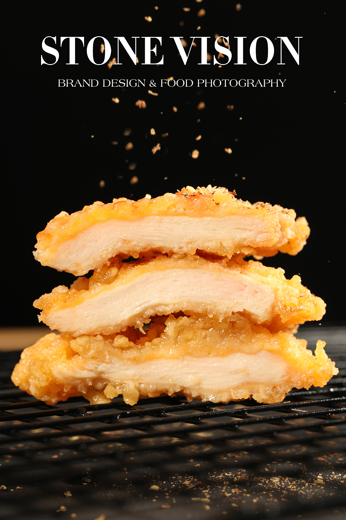 2020年 5月 美食摄影 暗调鸡排电商拍摄