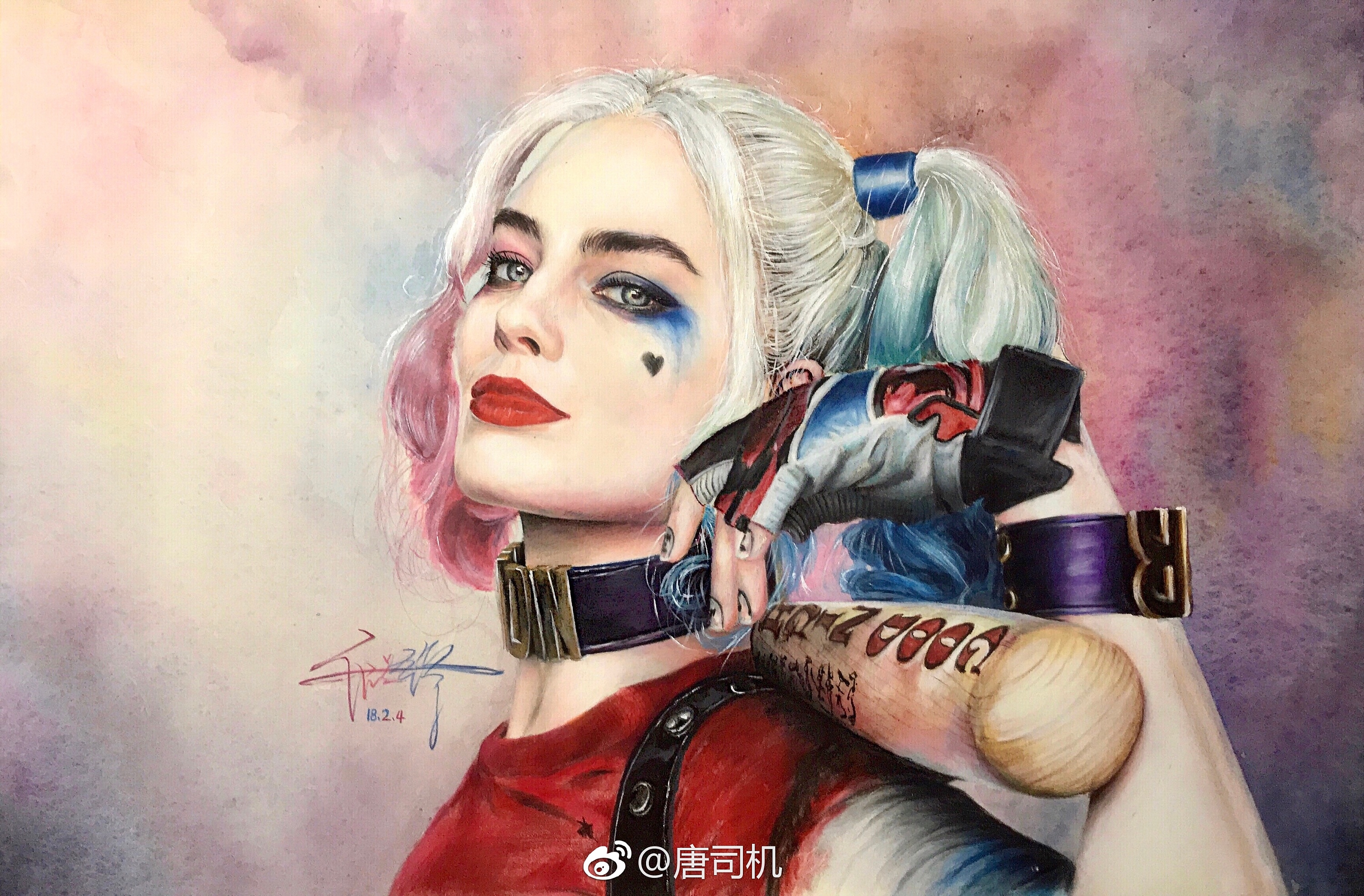 2018唐司机作品集(素描,彩铅,水彩,丙烯,cg)