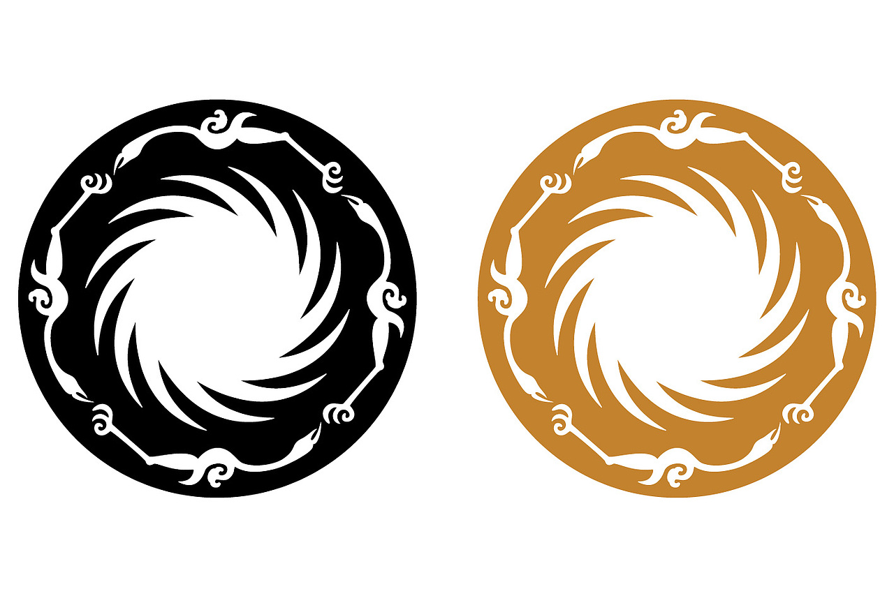 太阳鸟,图形,中国元素|平面|logo|巴蜀一黑骏 - 原创作品 - 站酷