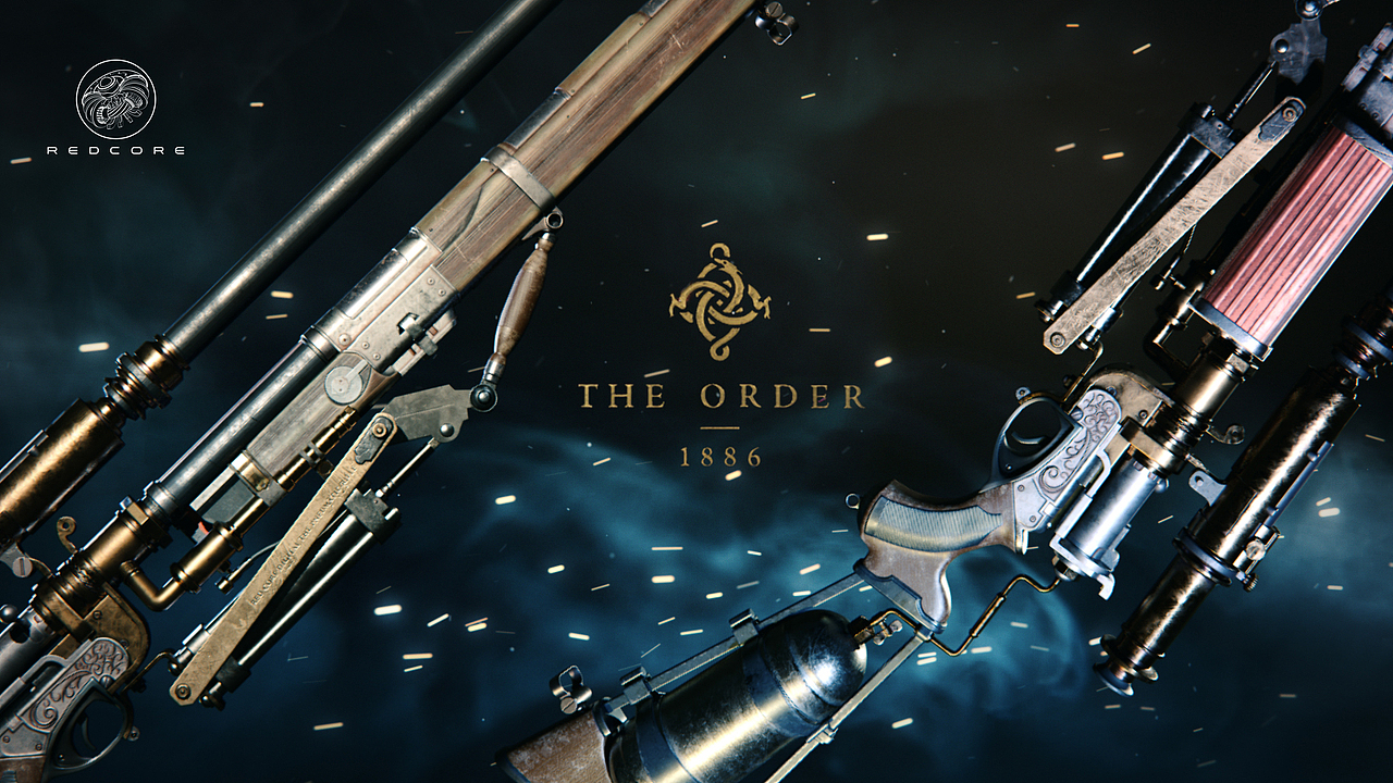 教团1886气步枪建模