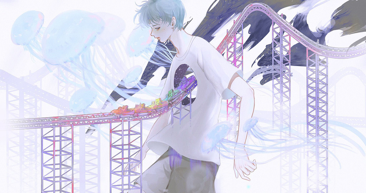 《情绪便利贴》（图ZMjYwMjU0NTI0） - 艺术插画 - 站酷设计师慢吞吞的阿丑原创素材 - 站酷ZCOOL