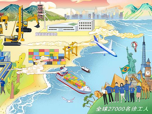 2021徐工集团年度盘点长图