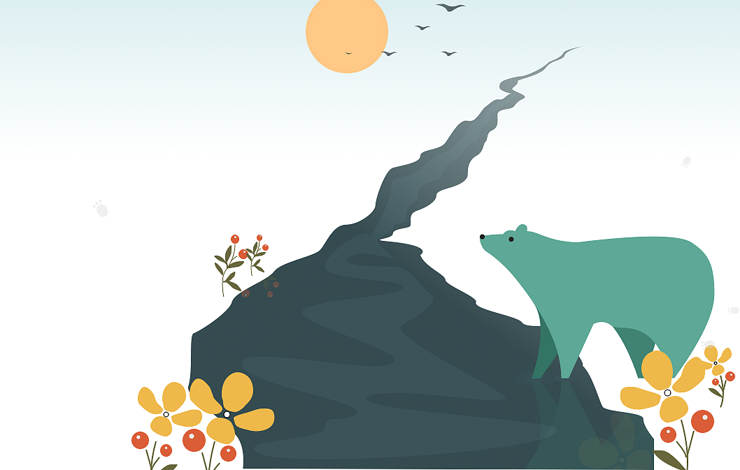 熊（图ZMjA4MDMwNjU2） - 创作习作 - 站酷设计师小晓筱筱雨原创素材 - 站酷ZCOOL