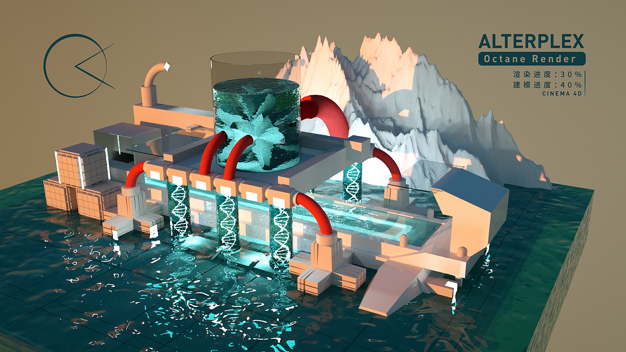 2020年C4D个人练习作品整理