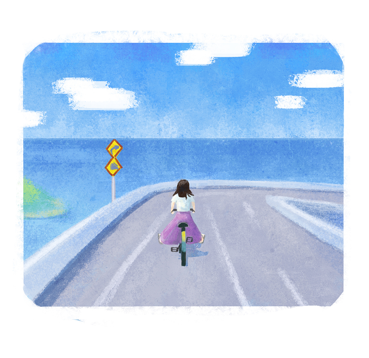 故事發(fā)生在某個海邊的夏天（圖ZMjE4ODA0NTAw） - 商業(yè)插畫 - 站酷設計師是霧原創(chuàng)素材 - 站酷ZCOOL