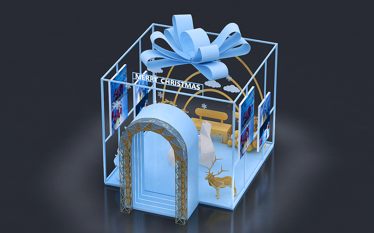 科技圣诞（图ZMjQxMDIxODc2） - 其他三维 - 站酷设计师珊珊珊33原创素材 - 站酷ZCOOL