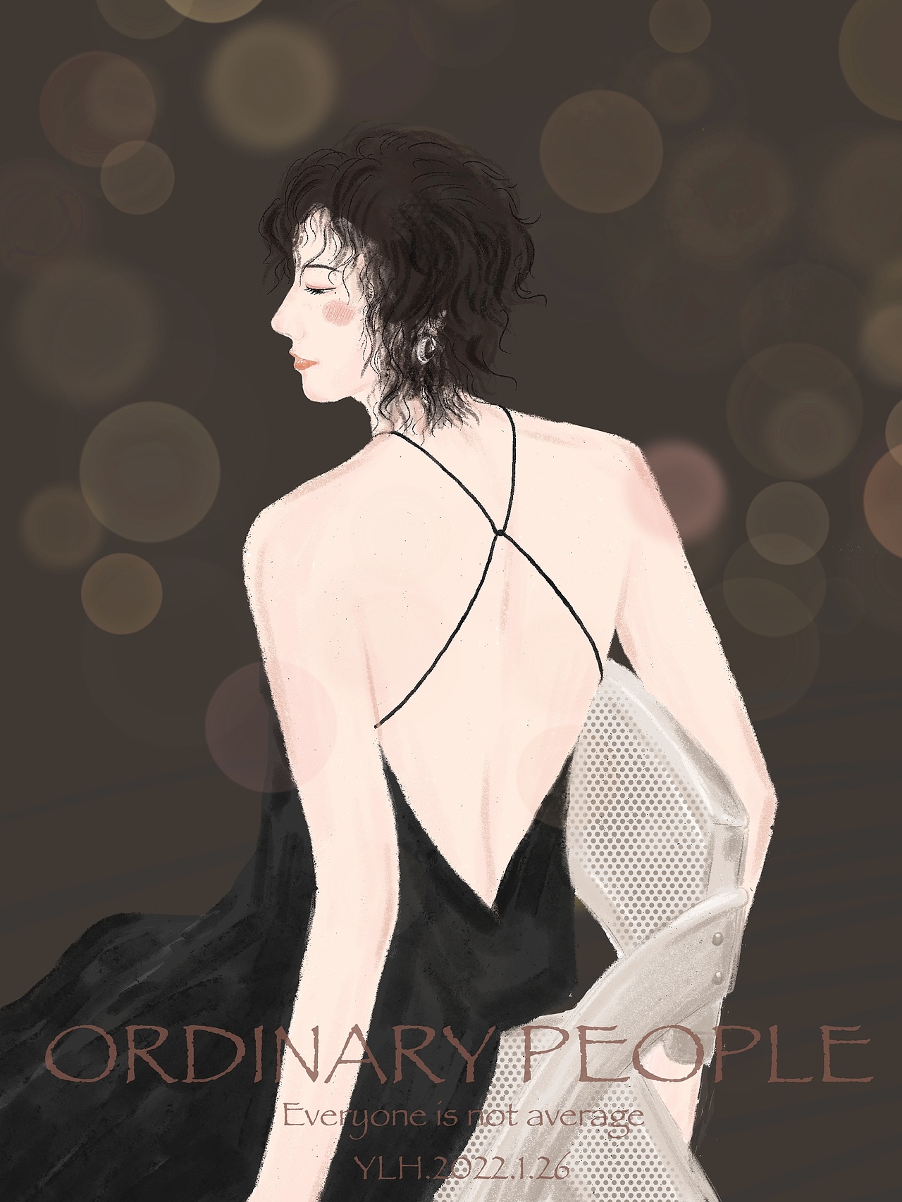 原创插画《100个普通人》NO.4（图ZMjg2NTI1NTky） - 绘本 - 站酷设计师亦芦花原创素材 - 站酷ZCOOL