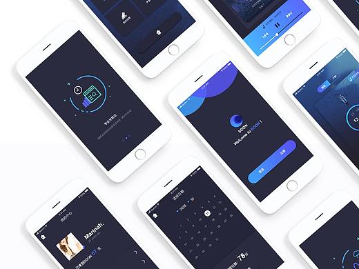 睡眠app-SOON 的界面图标设计