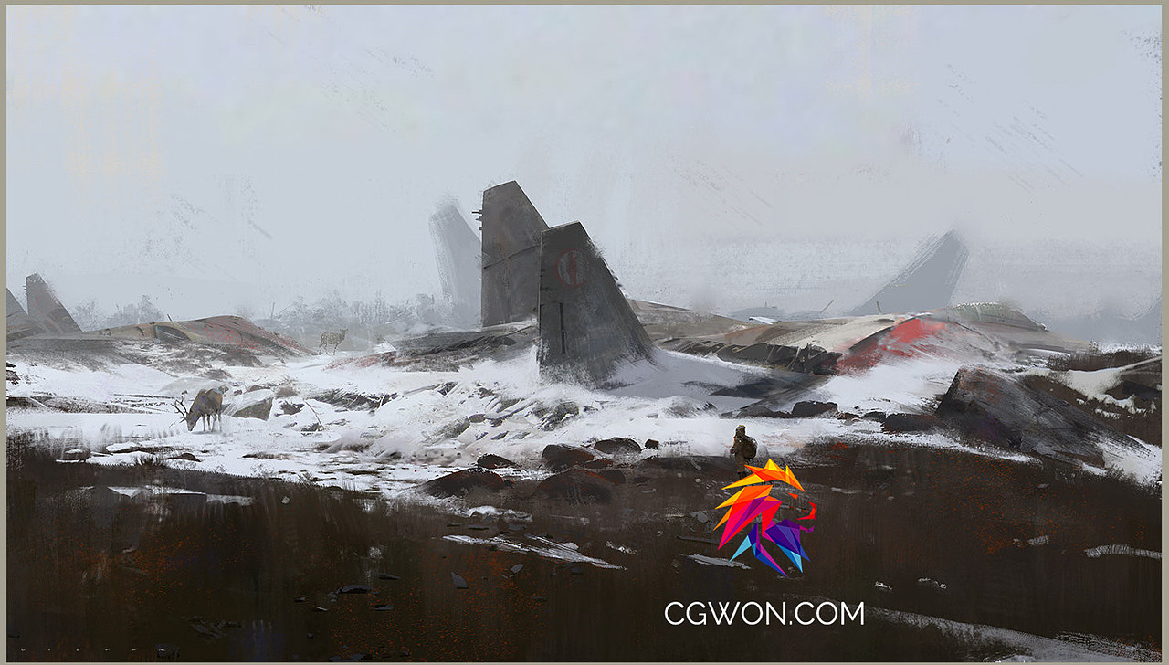 国外超帅原画场景