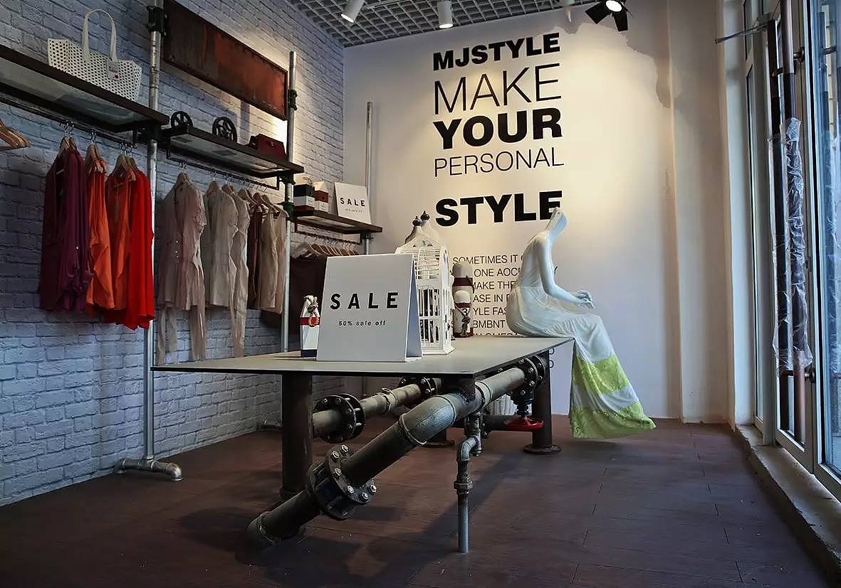 商业街软装 清悦空间 星光大道商业街之软装展示