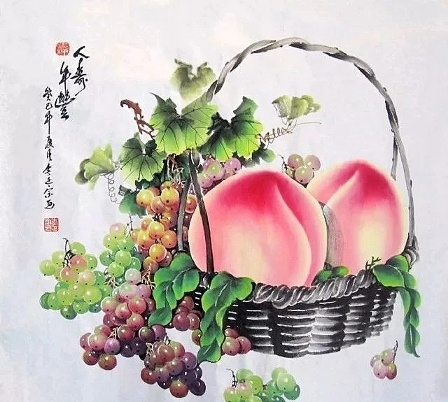 晶莹剔透 垂涎欲滴 | 画家李正宗葡萄赏析