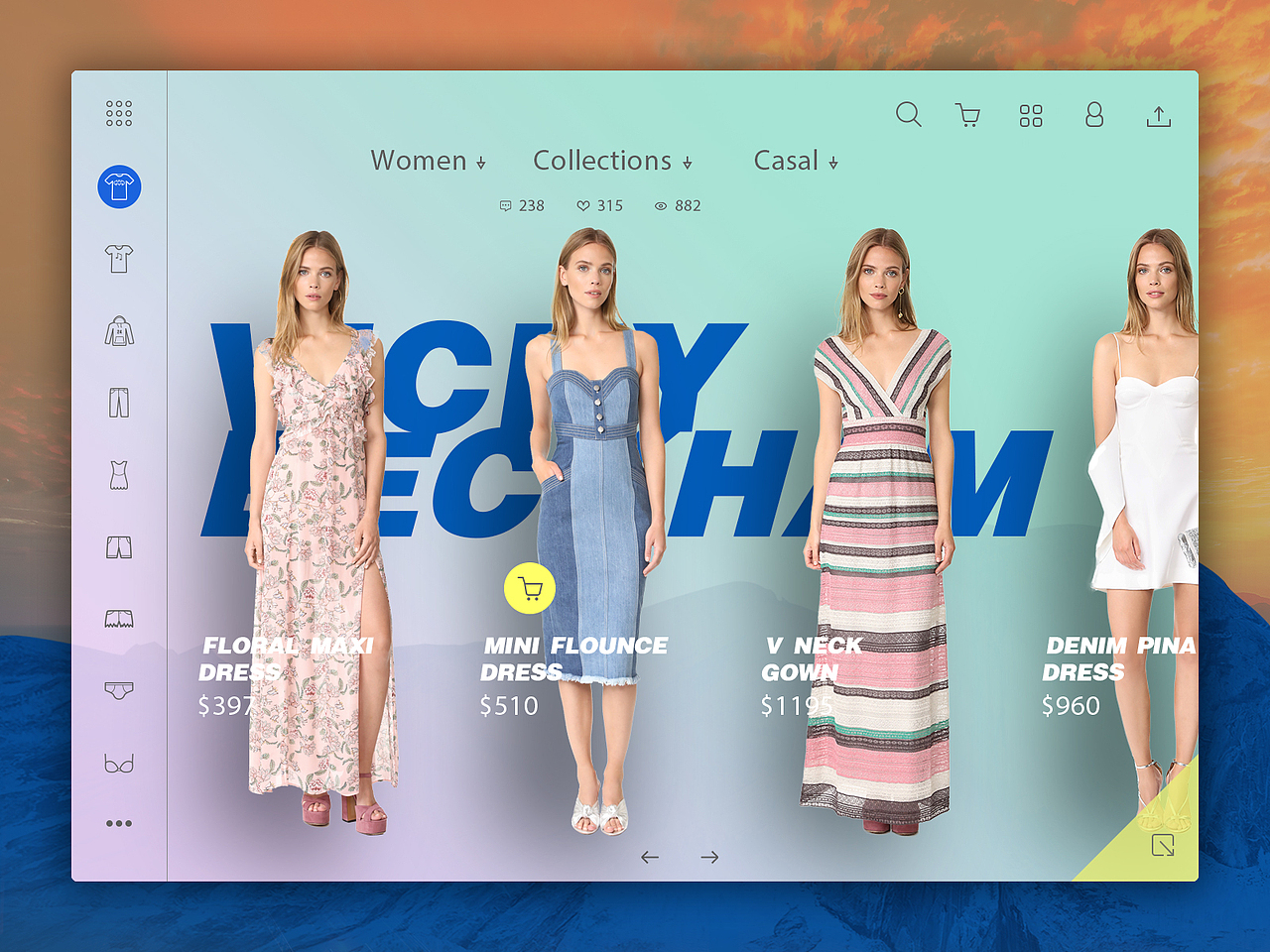 [ Website Practice ] 近期网页UI界面练习（附素材）