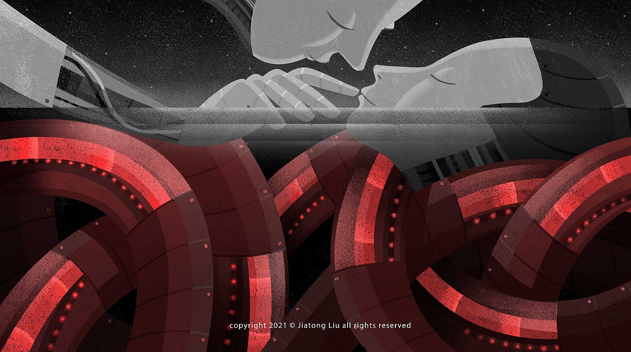 ROBOT DREAMS | 机器人梦（图ZMjM5NzcxMDU2） - 商业插画 - 站酷设计师刘家彤原创素材 - 站酷ZCOOL