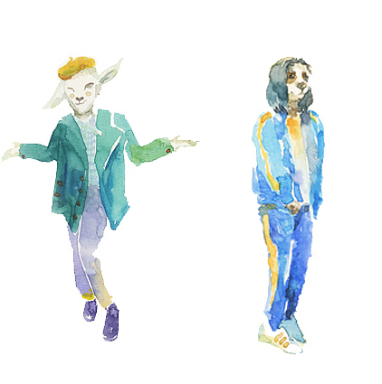 绘本工作室的我们（图ZMzU2NTQ2NjQ=） - 新锐潮流插画 - 站酷设计师梁惠然原创素材 - 站酷ZCOOL