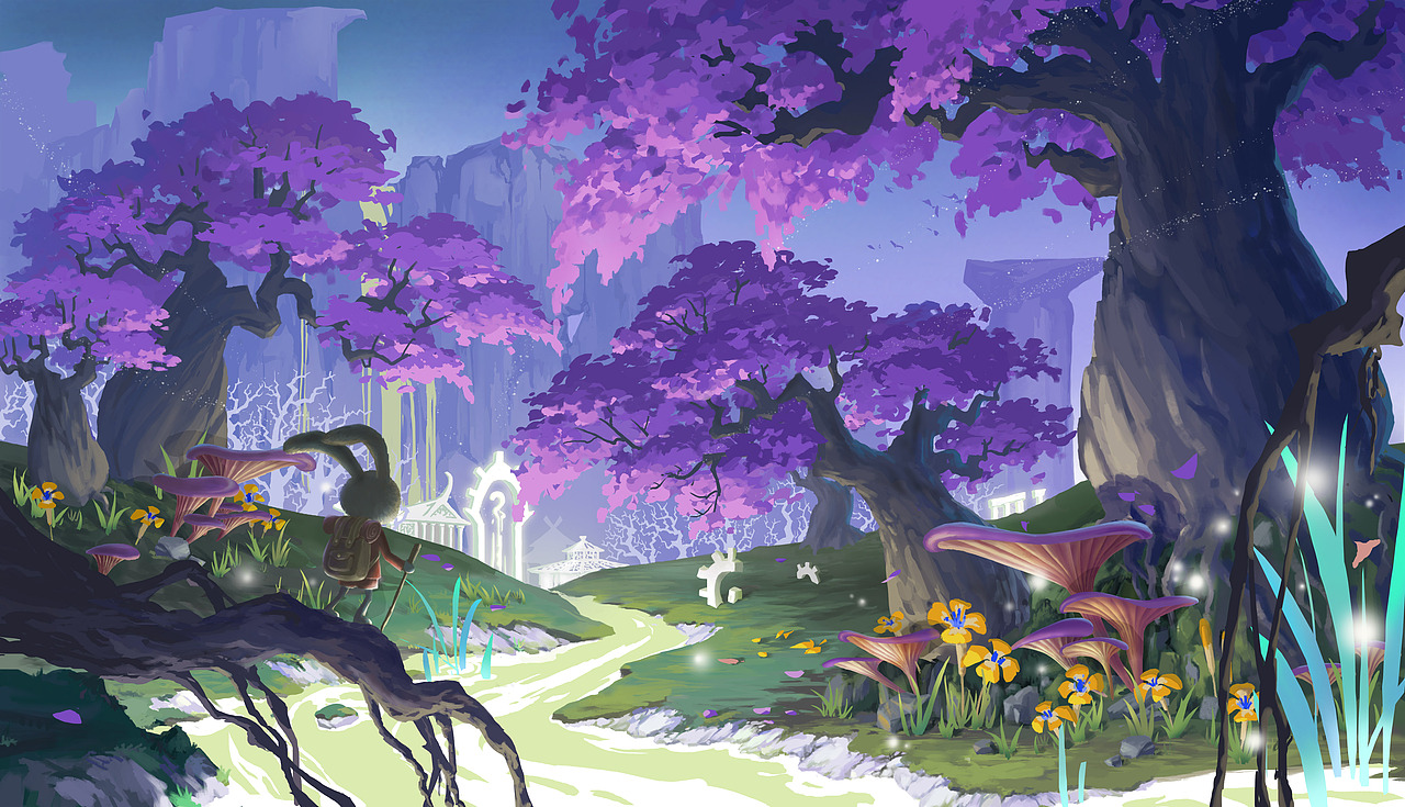 森林之旅（图ZMTY0MTU2MTQ4） - 创作习作 - 站酷设计师悄枭原创素材 - 站酷ZCOOL