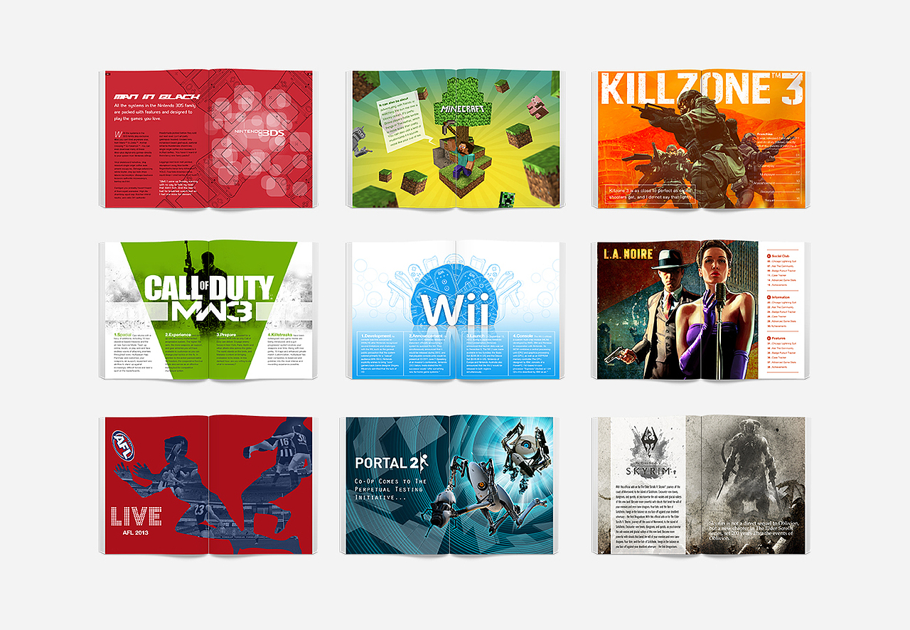 GameNotes电视游戏年鉴画册设计（图ZMTIyNTk4MDQ=） - 书籍/画册 - 站酷设计师大元pxyair原创素材 - 站酷ZCOOL