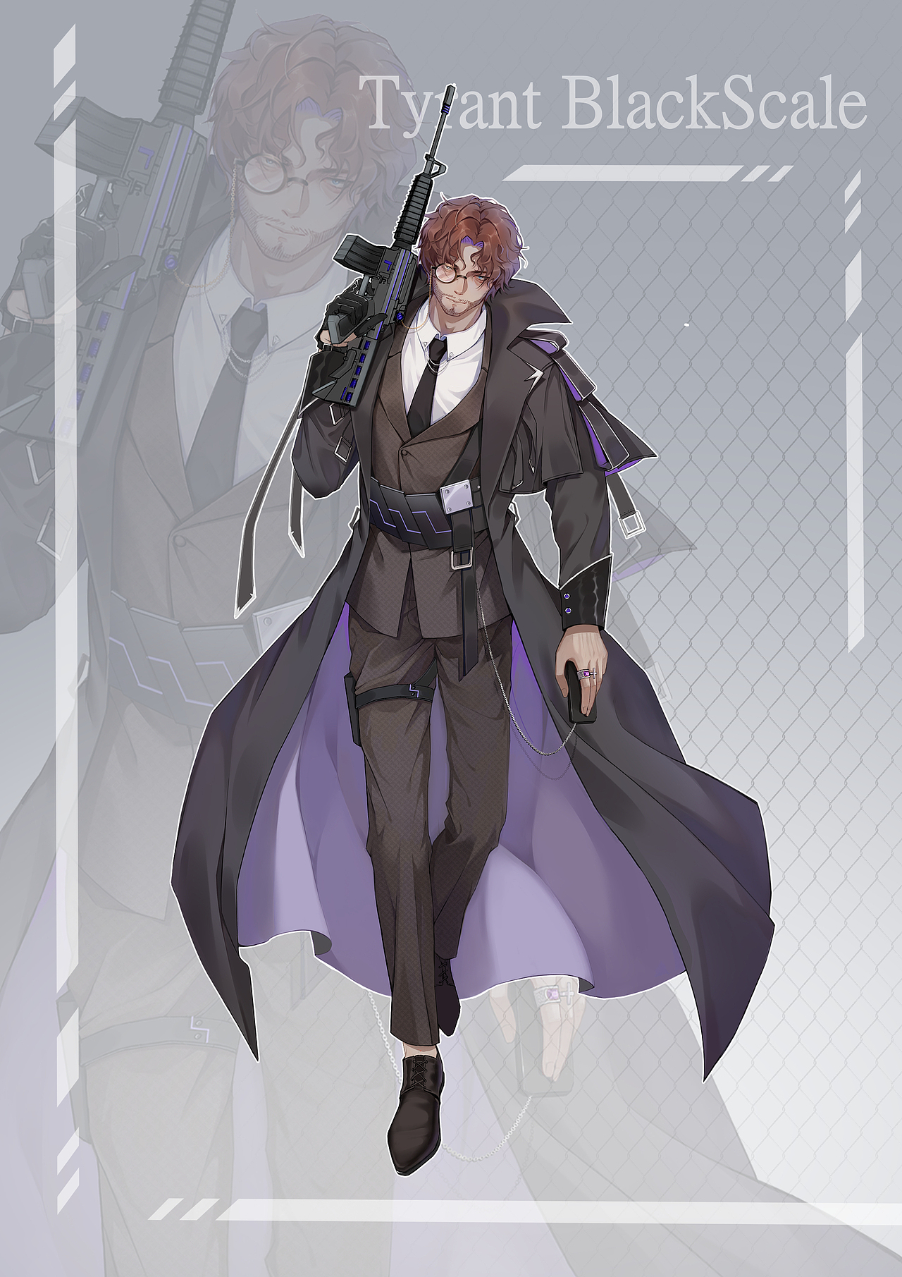 一个杀手大叔（图ZMjAyMjUzNDc2） - 创作习作 - 站酷设计师好大一个鸭梨原创素材 - 站酷ZCOOL