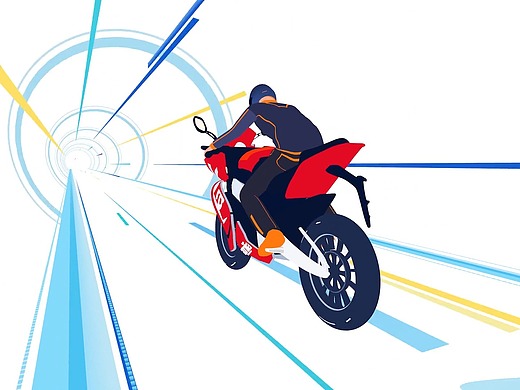 左造文化—比亚乔摩托智能tbox 摩友app宣传动画